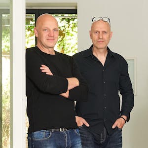 Vom Schutzschirm für ein großes Unternehmen ist die Marketing- und Veranstaltungsagentur von Thomas Mersch (l.) und Dieter Schopp kalt erwischt worden.
