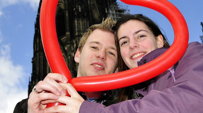 Stefan und Karoline sagen wie alle Kölner „Ich liebe dich“ nur auf Hochdeutsch.