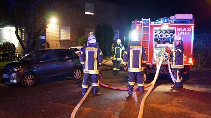 22 Feuerwehrleute waren in Ottenheim im Einsatz. Sie hatten den Kellerbrand schnell unter Kontrolle.