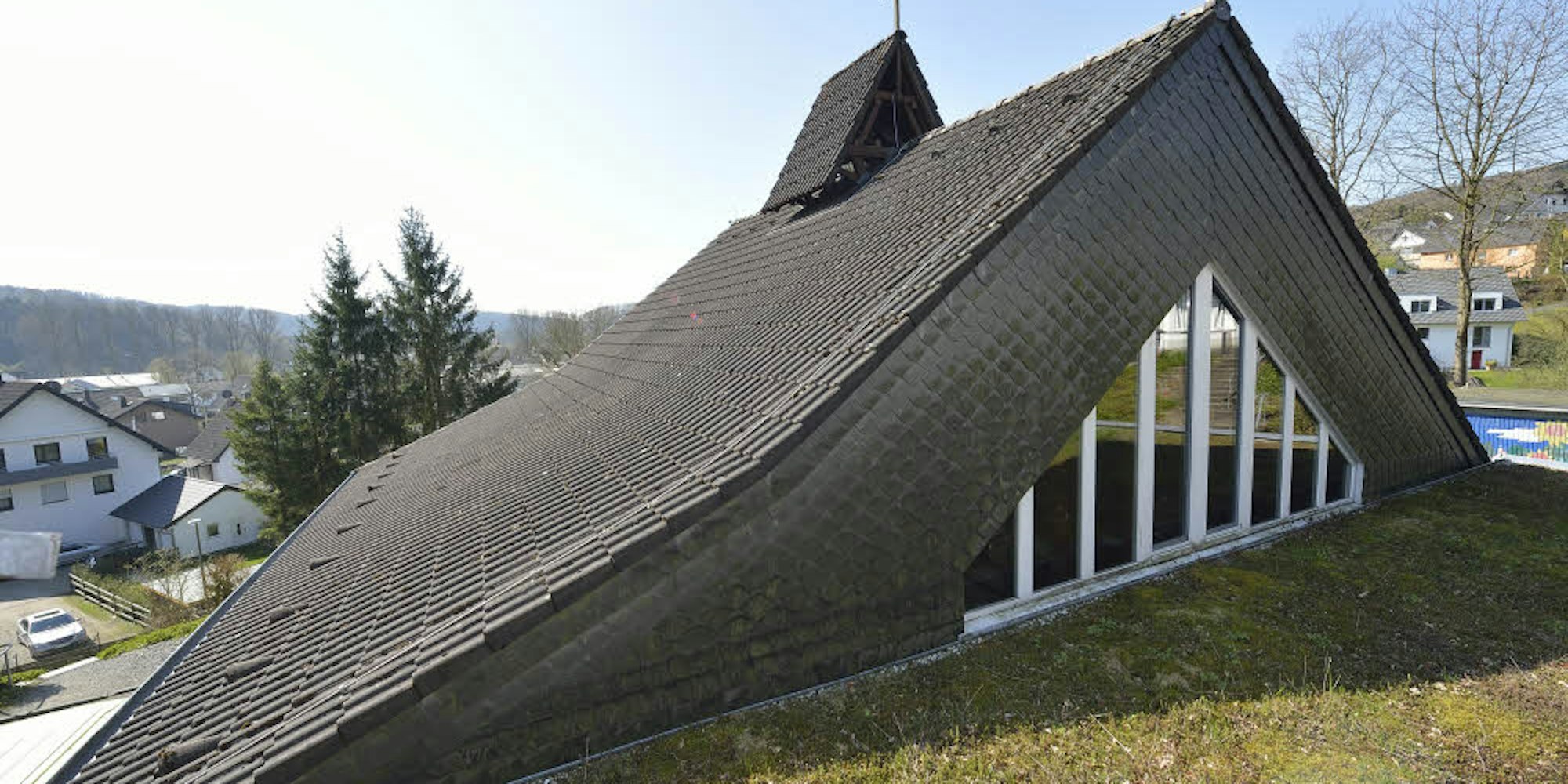 Die 1951 errichtete erste protestantische Kirche in Overath soll ab- und im LVR-Museum in Kommern wieder aufgebaut werden.