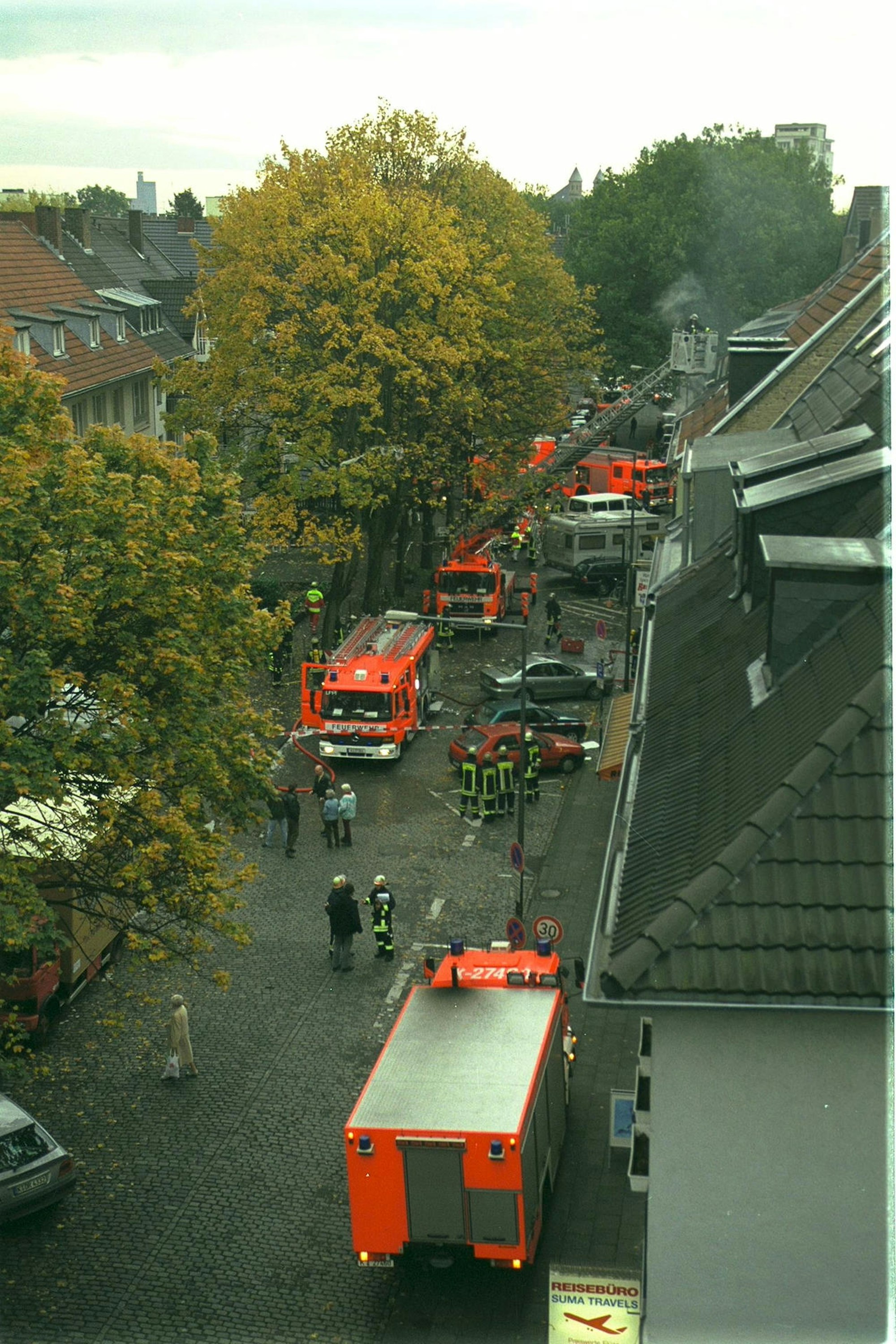 Feuerwehr in der Thieboldsgasse