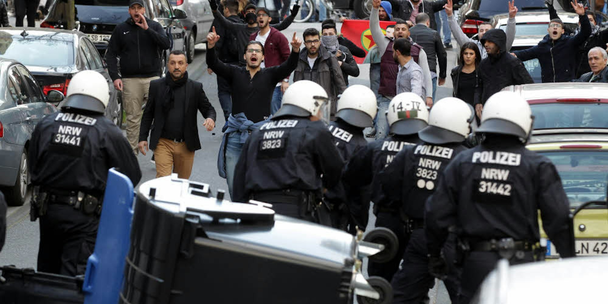 66 Strafanzeigen gab es nach den Demonstrationen am 10. April