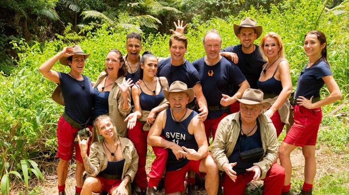 Die Teilnehmerinnen und Teilnehmer des „Dschungelcamps“ 2020: Mit dabei waren unter anderem Danni Büchner, Raul Richter, Elena Miras und Prince Damien.