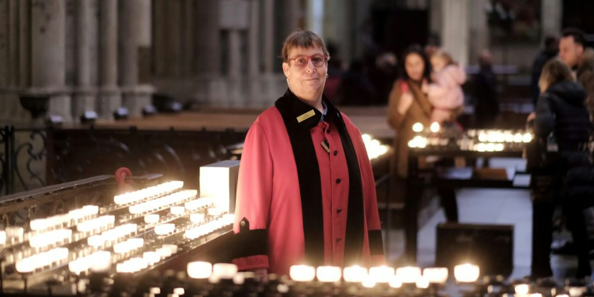 Domschweizerin Hedi Michels arbeitet seit sechs Monaten in der Kathedrale.