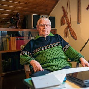 Berichtet über Erlebnisse und Gegebenheiten aus seiner Zeit bei der Entwicklungshilfe: Rüdiger Bliß. Der 80-Jährige sagt von sich selbst, er habe schon immer gerne geschrieben.
