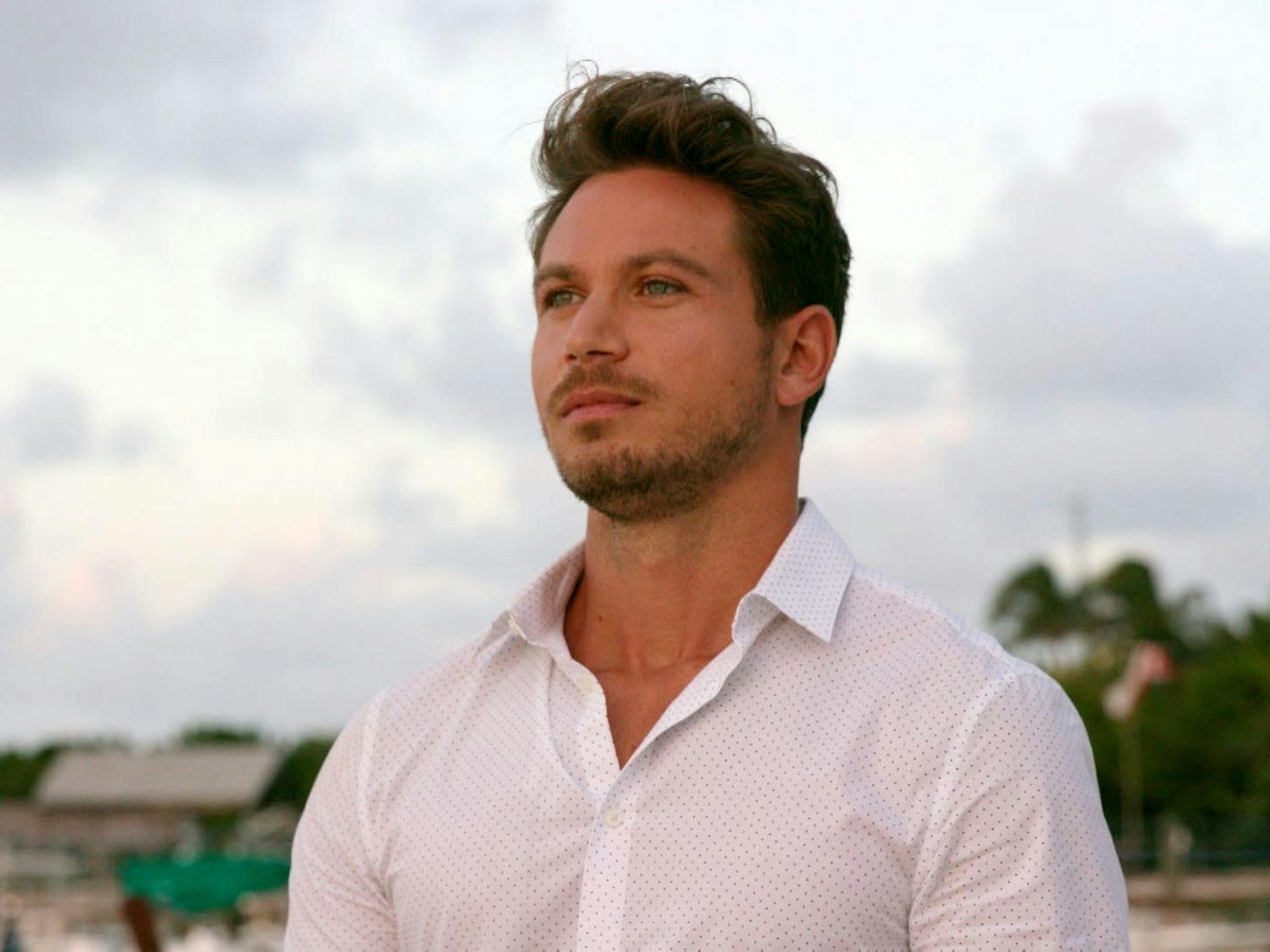 Bachelor Sebastian Pannek vor dem „Bachelor“-Finale in Miami.