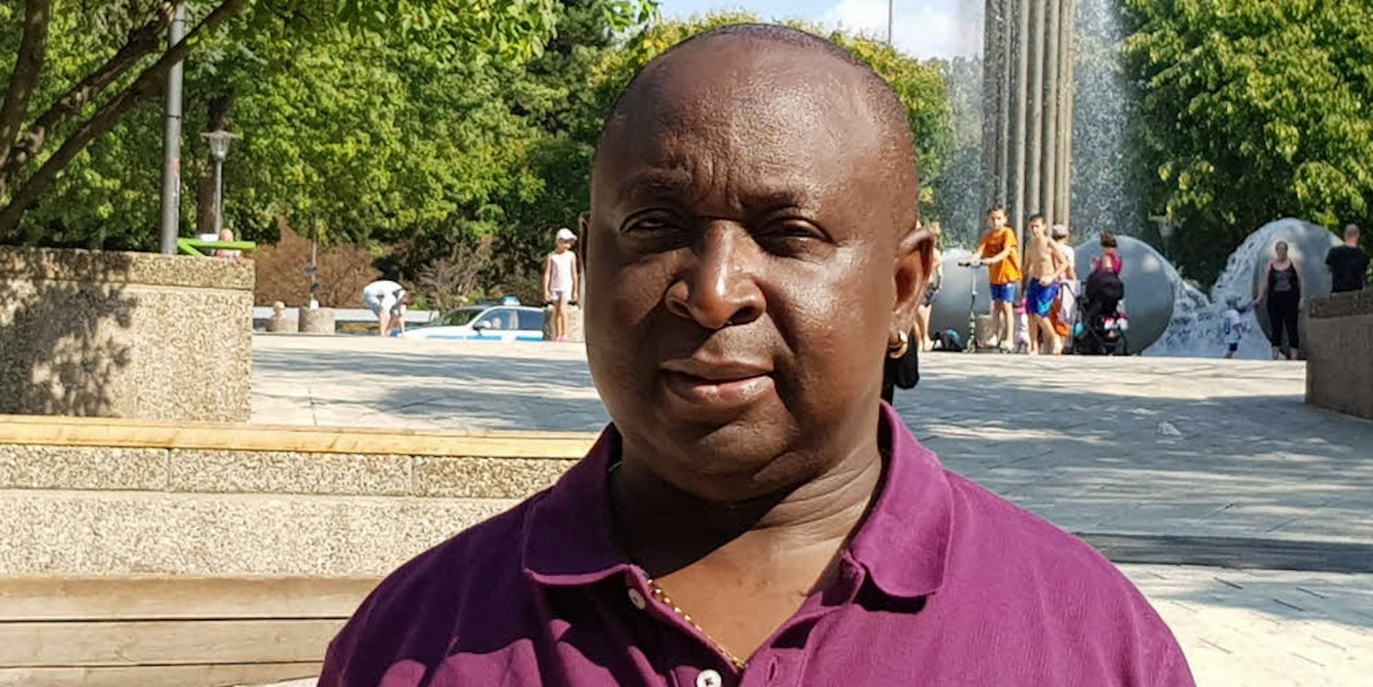 Samuel Obode (60), Inhaber des „African Drum“ am Ebertplatz.