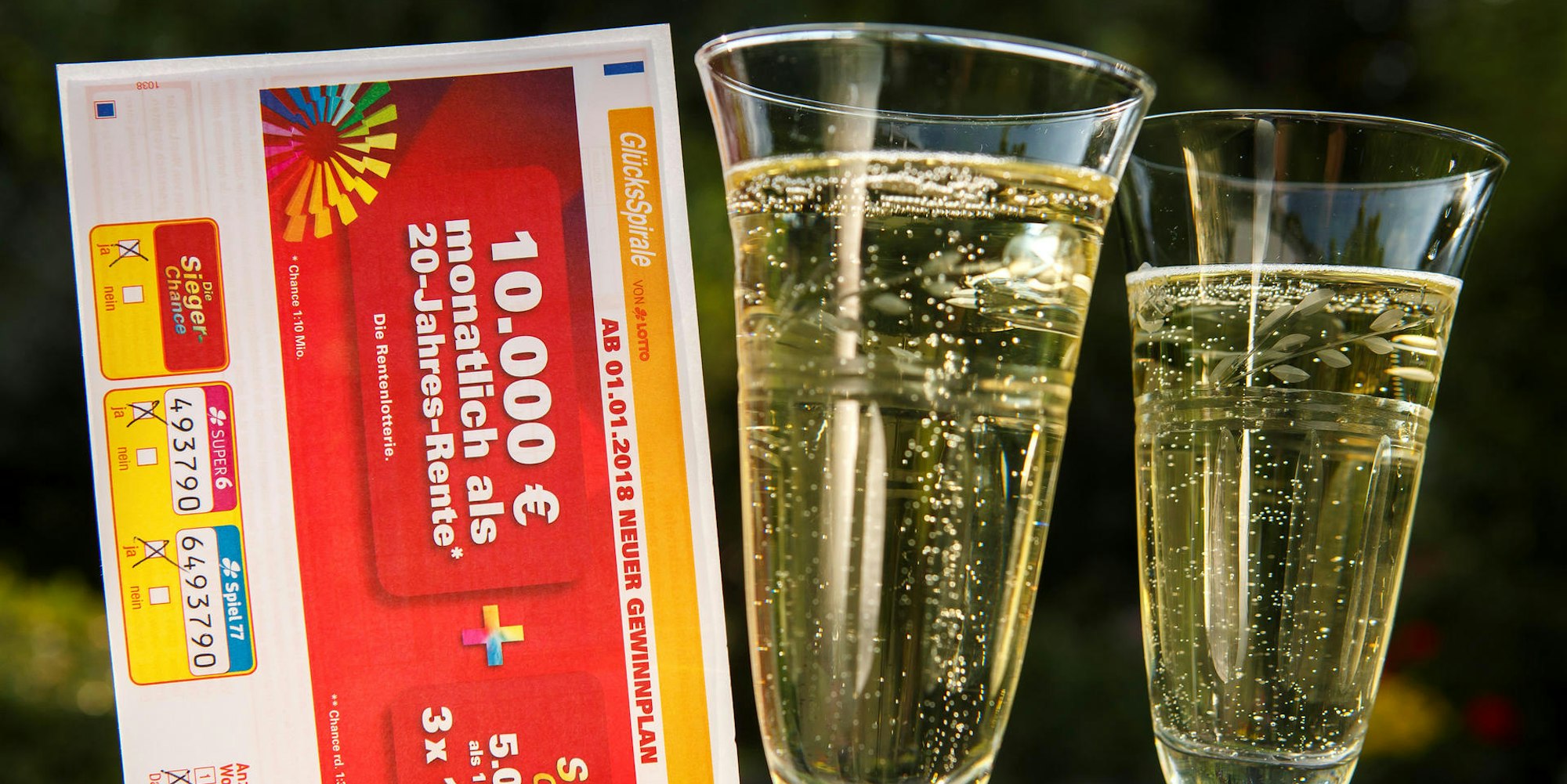 Bei der GlücksSpirale-Sonderauslosung am kommenden Samstag, 6. März, gibt es 200x5.000 Euro extra zu gewinnen.