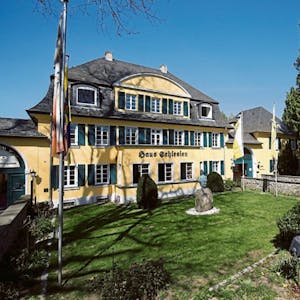 Der ehemalige Fronhof des Haus Schlesien.