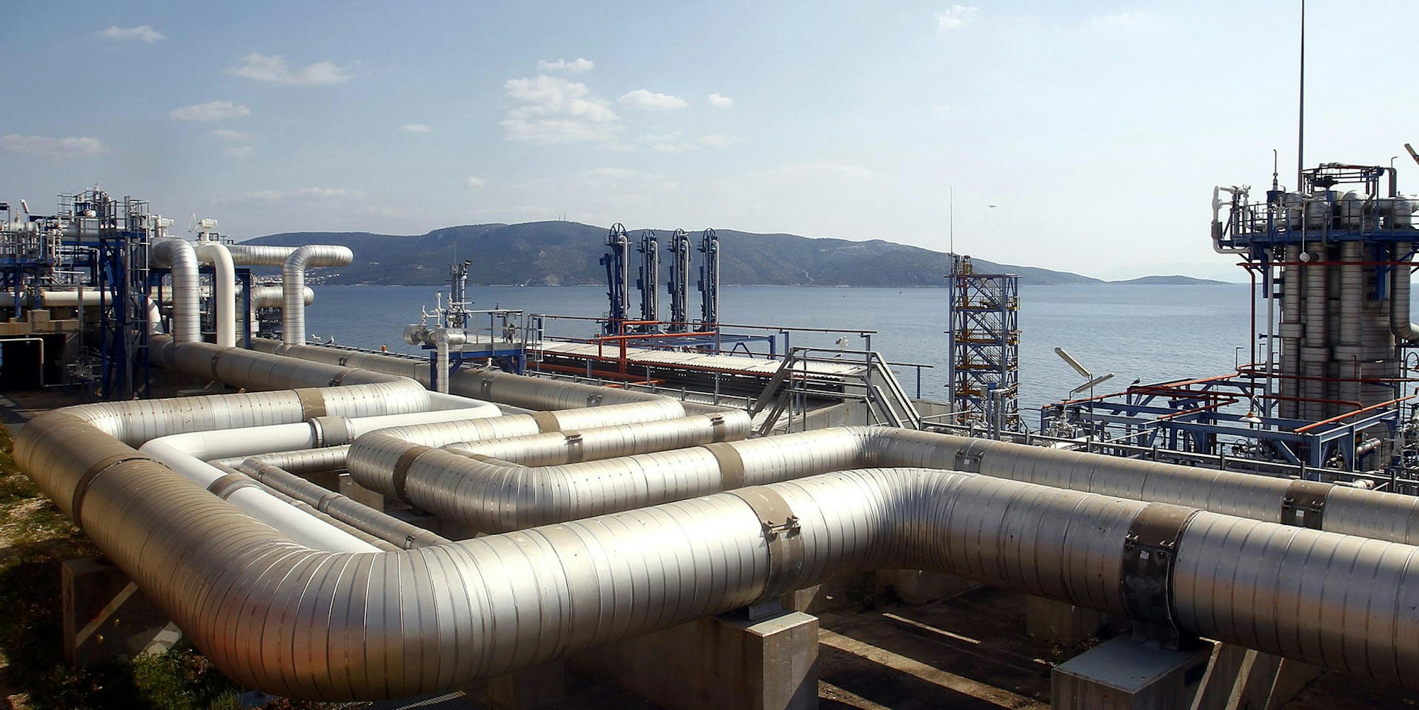 Gas Pipeline Griechenland 2006