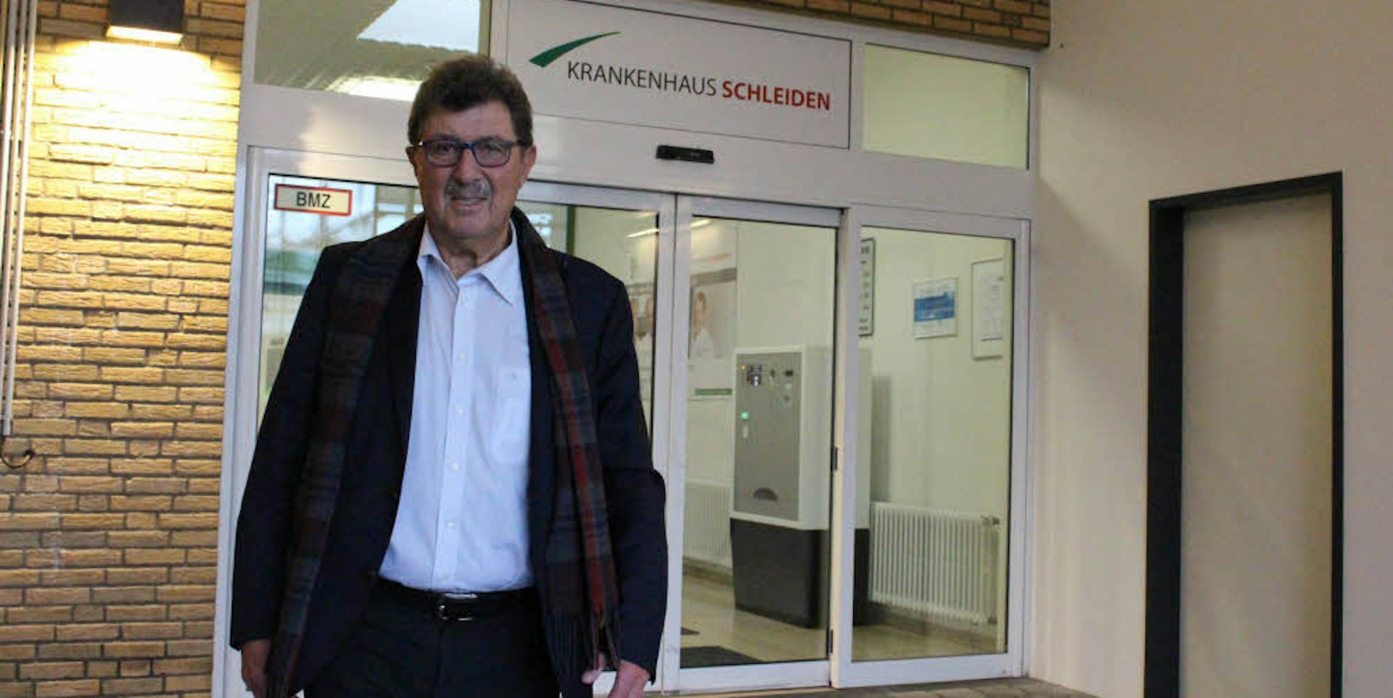 Dass die Zukunft des Schleidener Krankenhauses gesichert wurde, erfülle ihn mit Freude, sagt Josef Reidt.