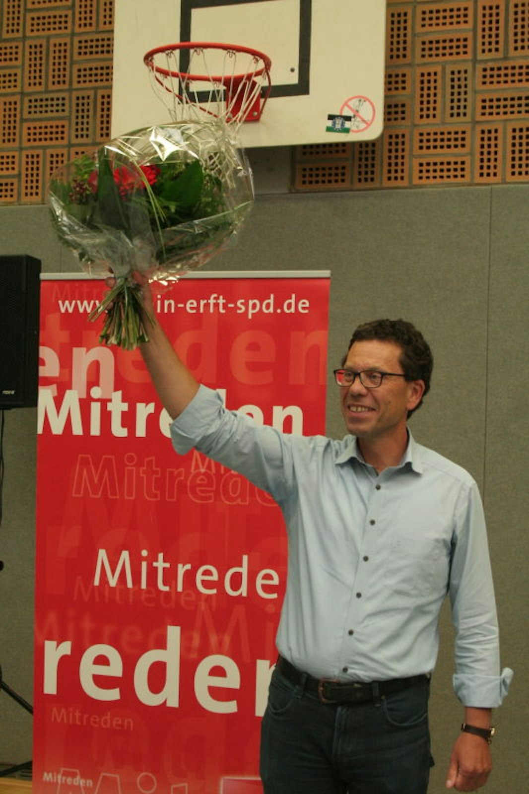 Gewählt und glücklich: Dierk Timm ist Landratskandidat.