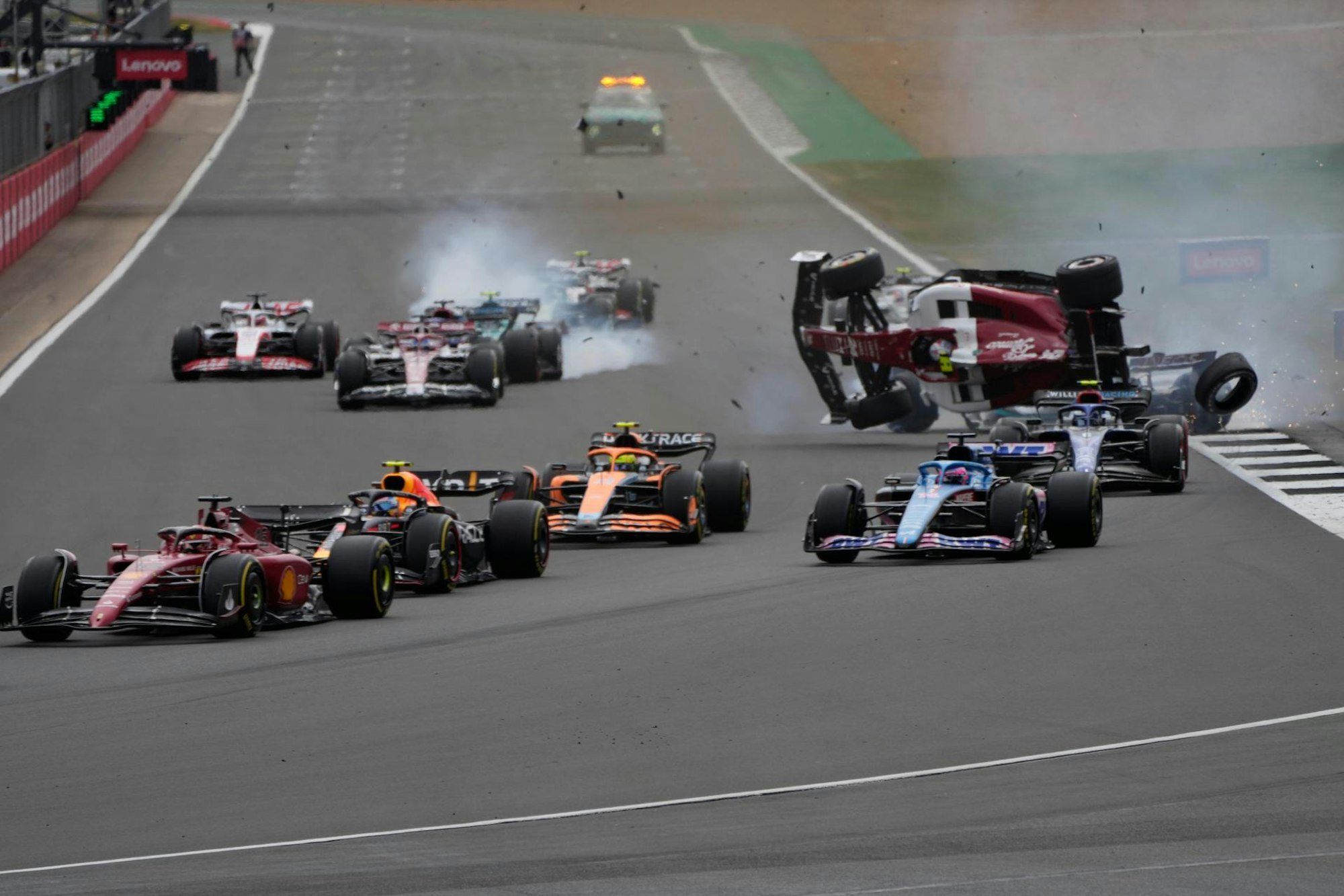 Unfall Formel 1 Silverstone