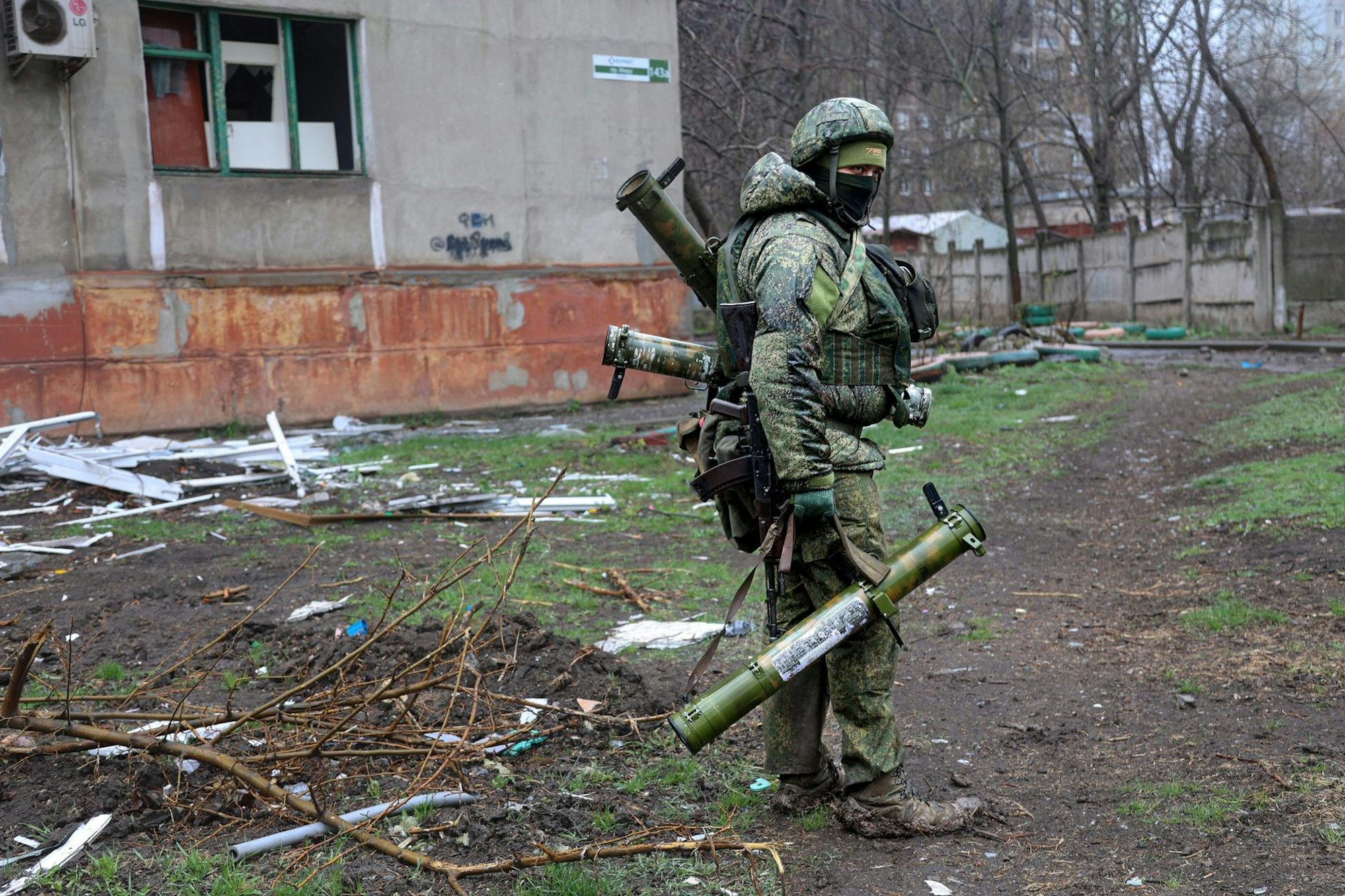Ukraine Soldat Mariupol