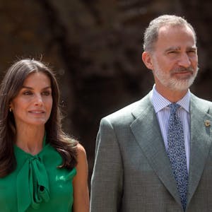 Spanisches Königspaar Besuch