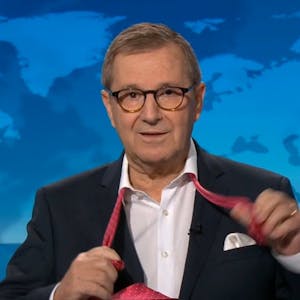Jan Hofer ohne Krawatte Tagesschau