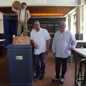 Zwei Ex-Bauern haben aus dem ehemaligen Weißbräu eine Birreria gemacht: Michael Müller (l.) und Bernd Tschirschnitz