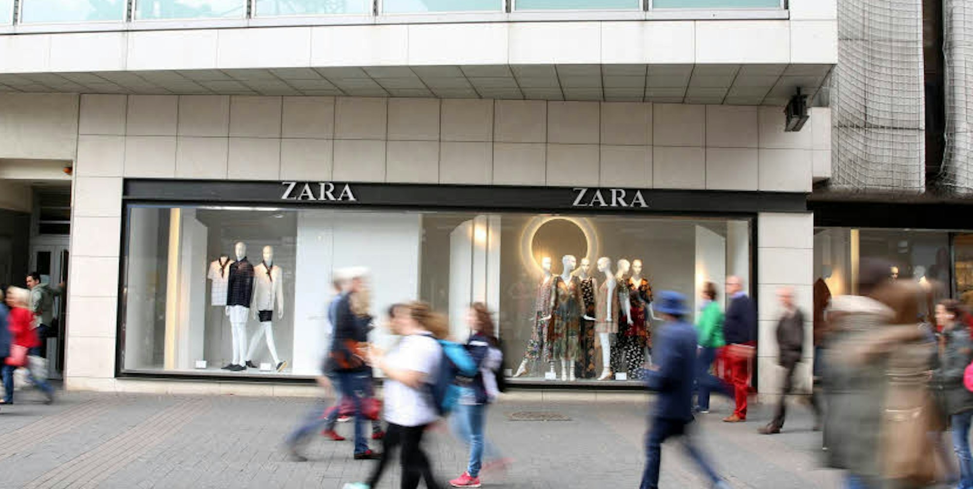 Die ältere Zara-Filiale in der Schildergasse.