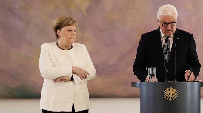 Merkel zittert