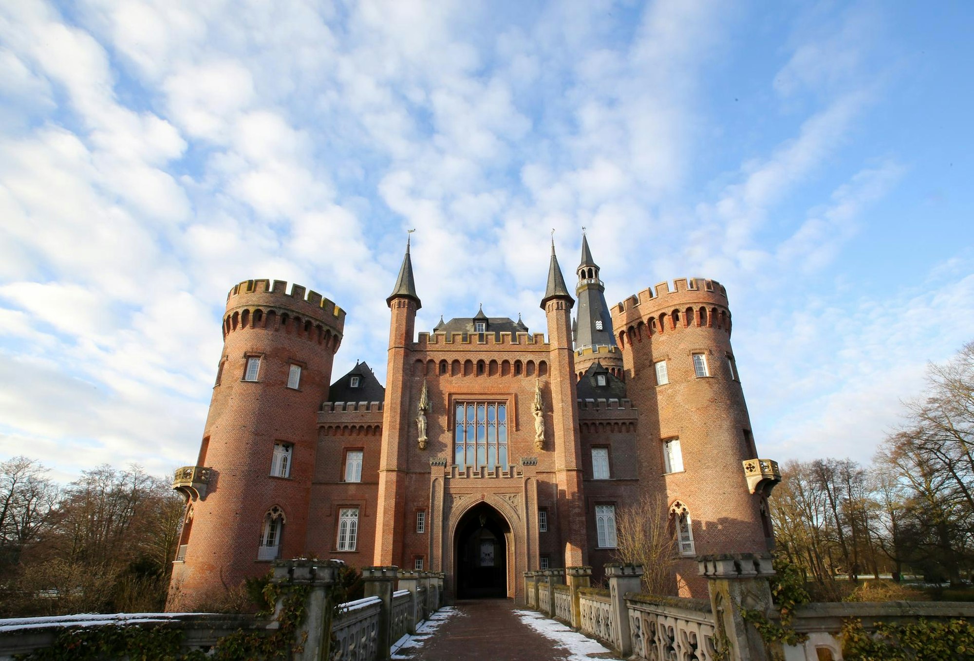 Schloss Moyland dpa Winter