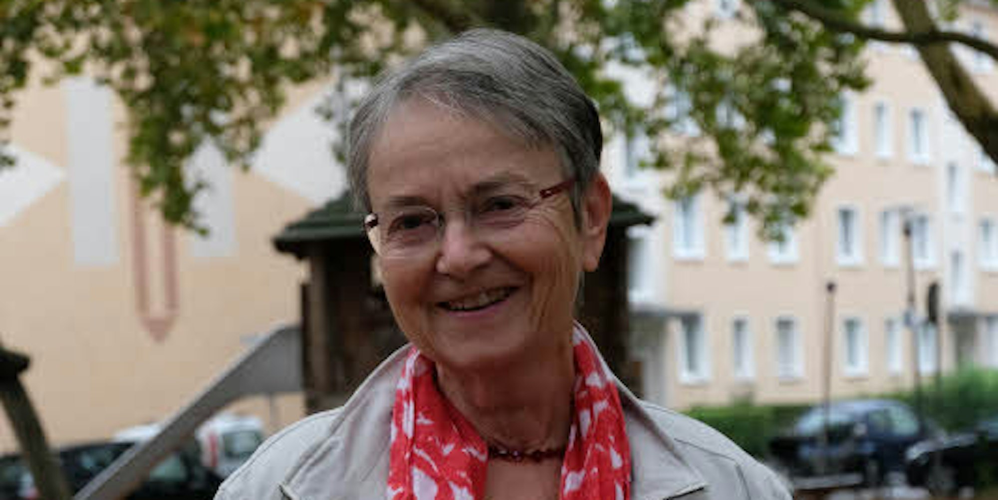 Claudia Pinl, Fraktionsvorsitzende der Grünen in Lindenthal