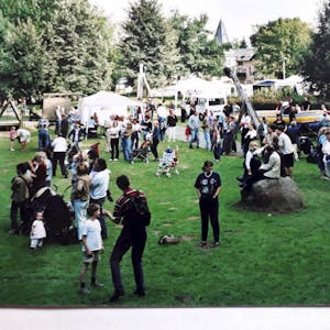 Das Kinder- und Familienfest, hier ein Bild aus dem Jahr 2002, gehört zum Jahresprogramm des Vereins.