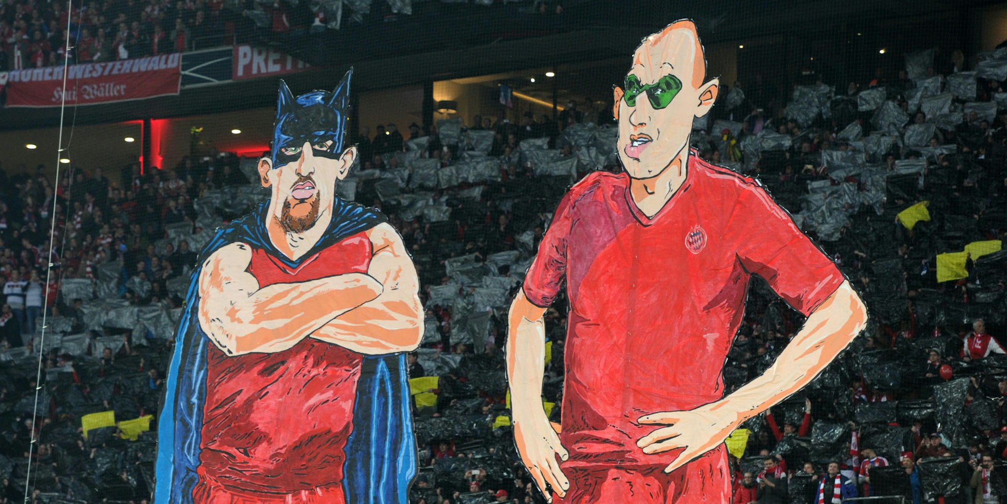 Karikatur Ribéry Robben