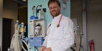 Tierarzt Dr. Philipp Winkels führt im Lechenicher Wirtschaftspark das Unternehmen Vetacare.