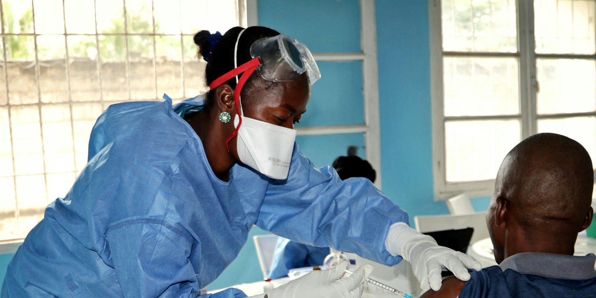 Impfung Afrika Ebola im Kongo
