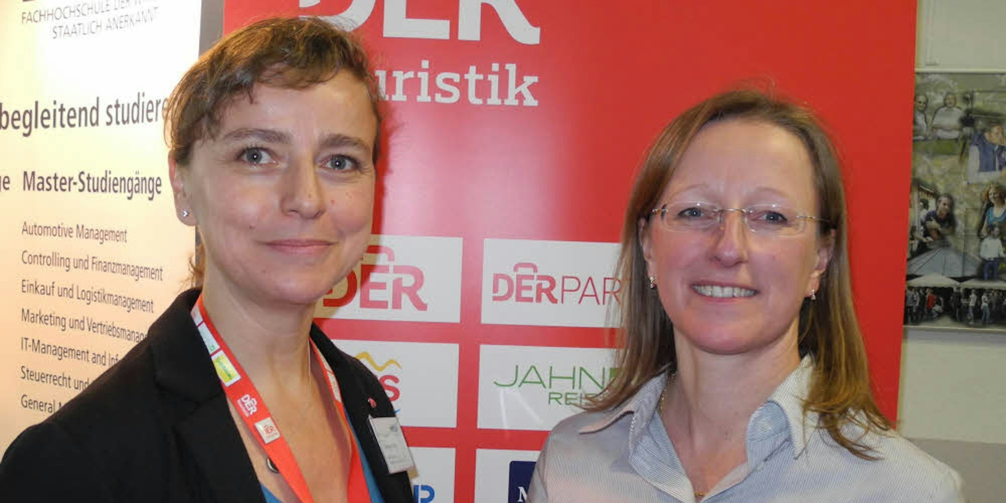 Christiane Radu (DER, l.), Ina Zinkernagel (FHDW)