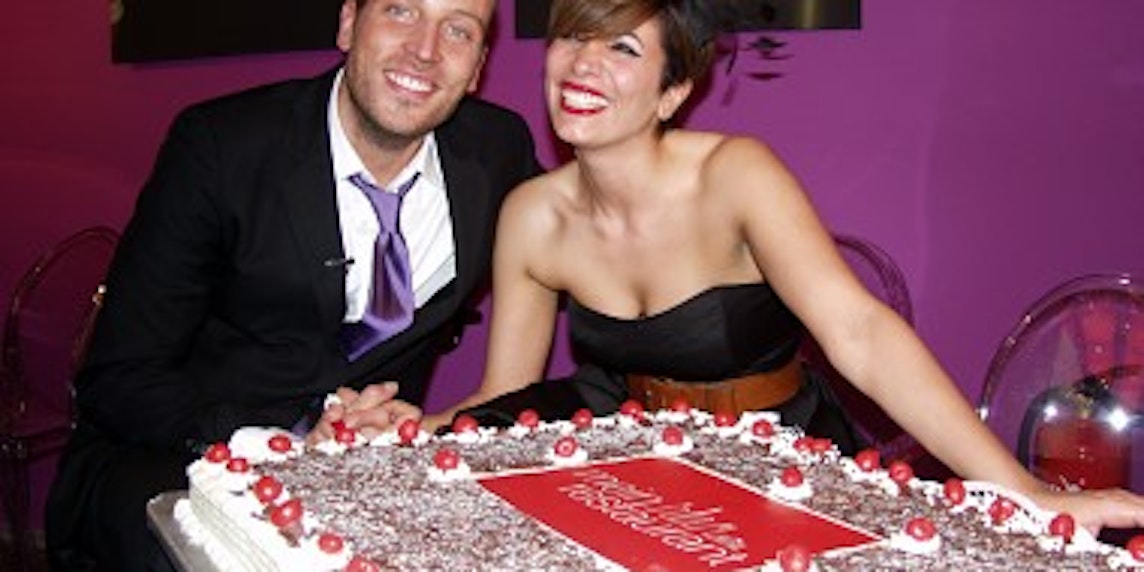 Die Riesen-Torte zum Einstand hat nichts genutzt: Bita und Kay Kolenda flogen bei der Vox-Sendung "Mein Restaurant" raus. (Bild: Ramme)