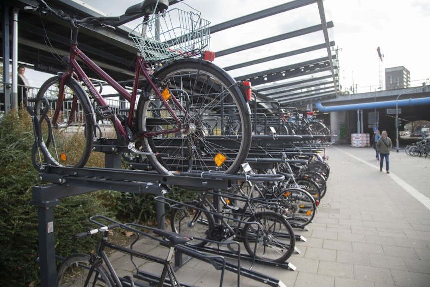 Platz für Räder bieten die Anlagen – wenn richtig aufgestellt.