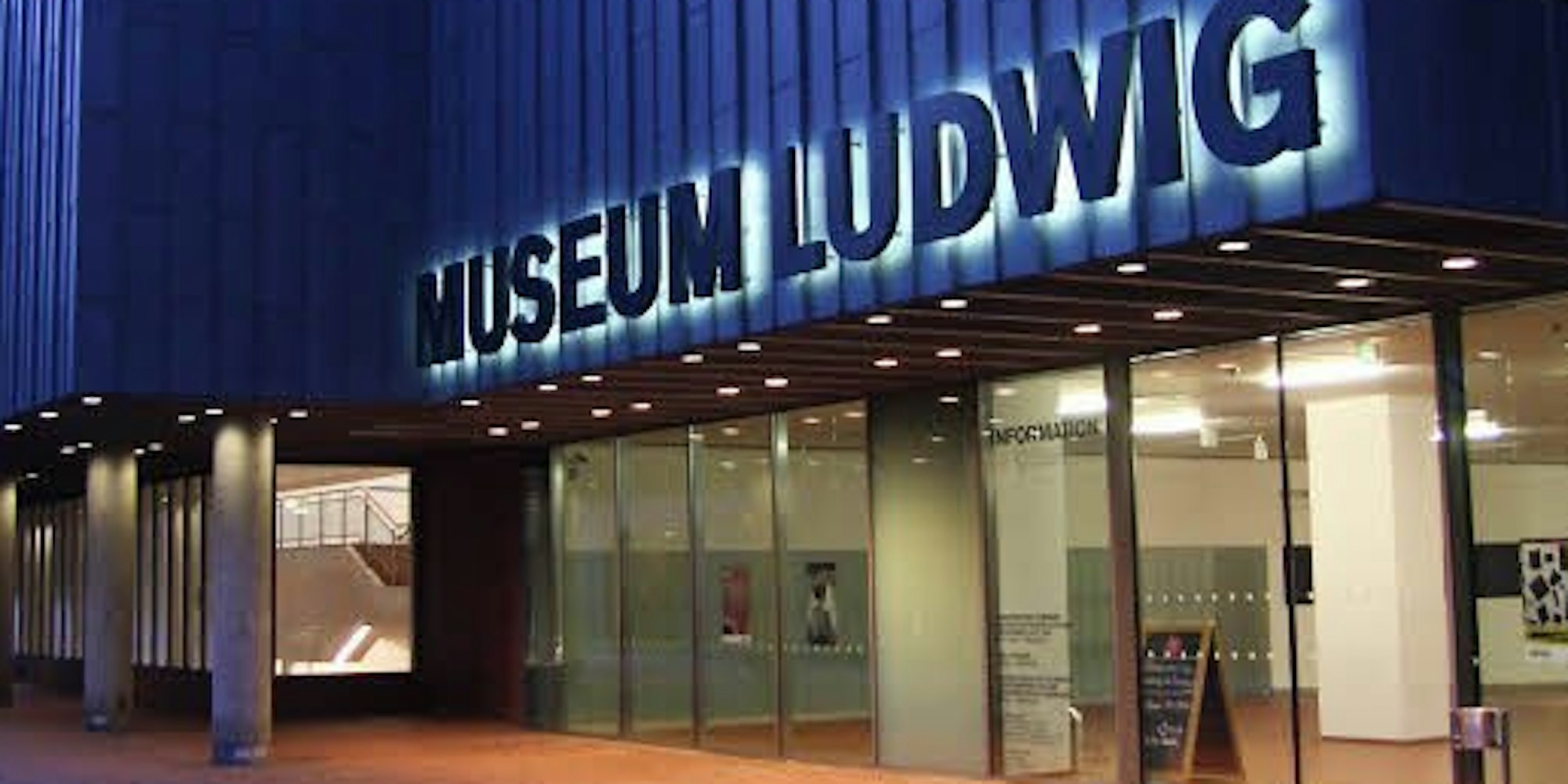 Das Museum Ludwig.