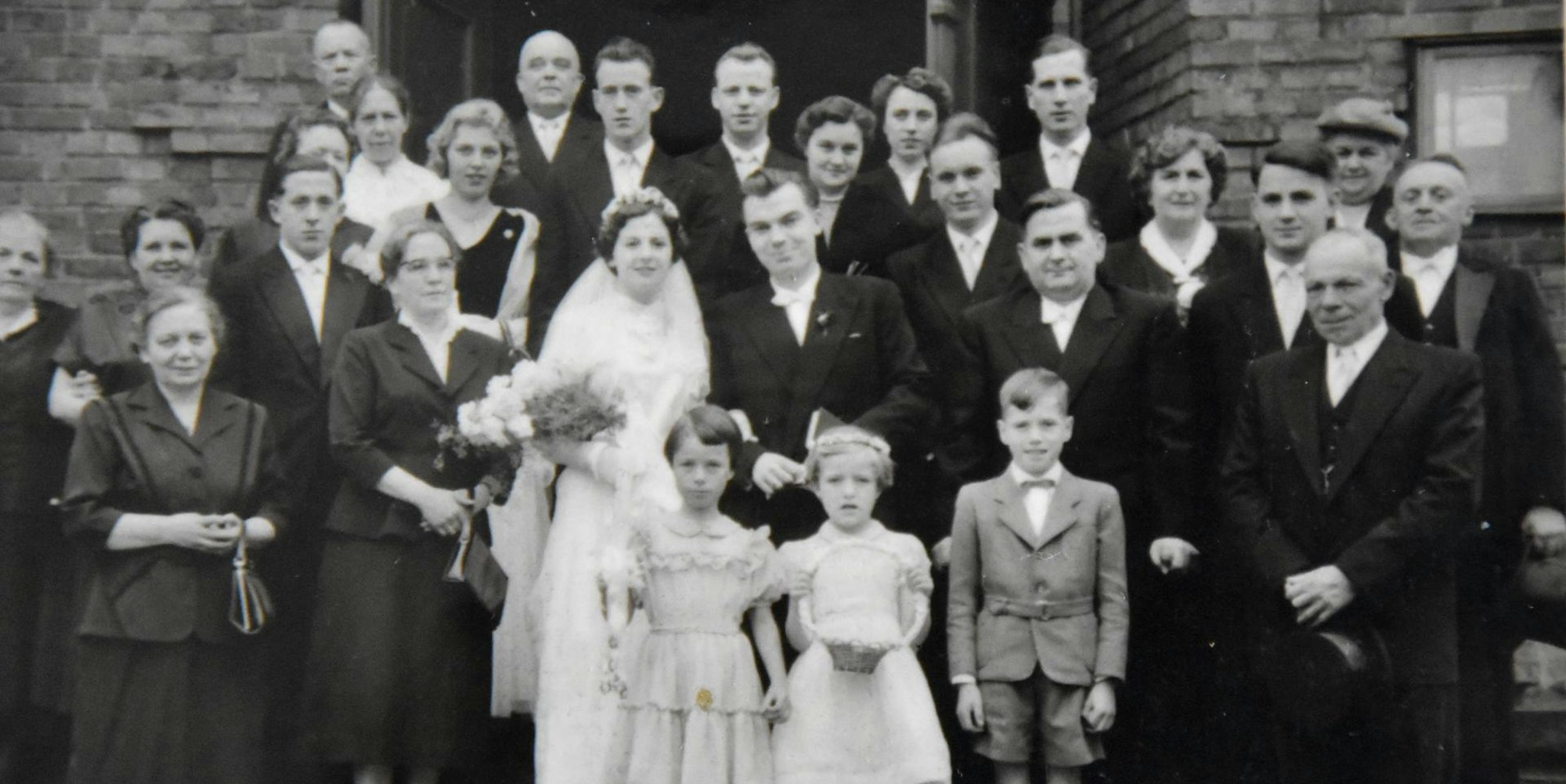 Die Hochzeit von Sibylle und Albert Linke fand 1956 in Bachem statt.