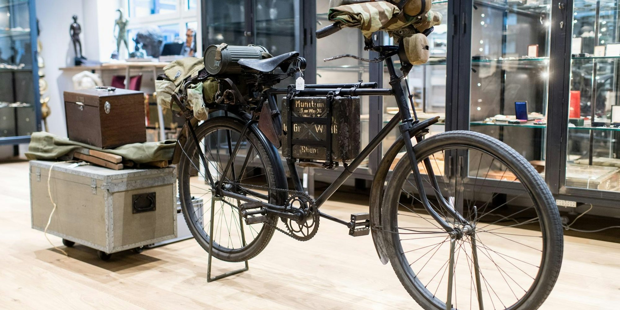 Wehrmacht Fahrrad Versteigerung
