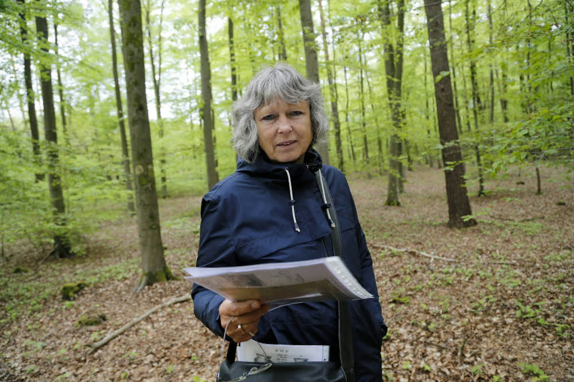 Marion Euskirchen ist Expertin für die Kölner Hügelgräber.