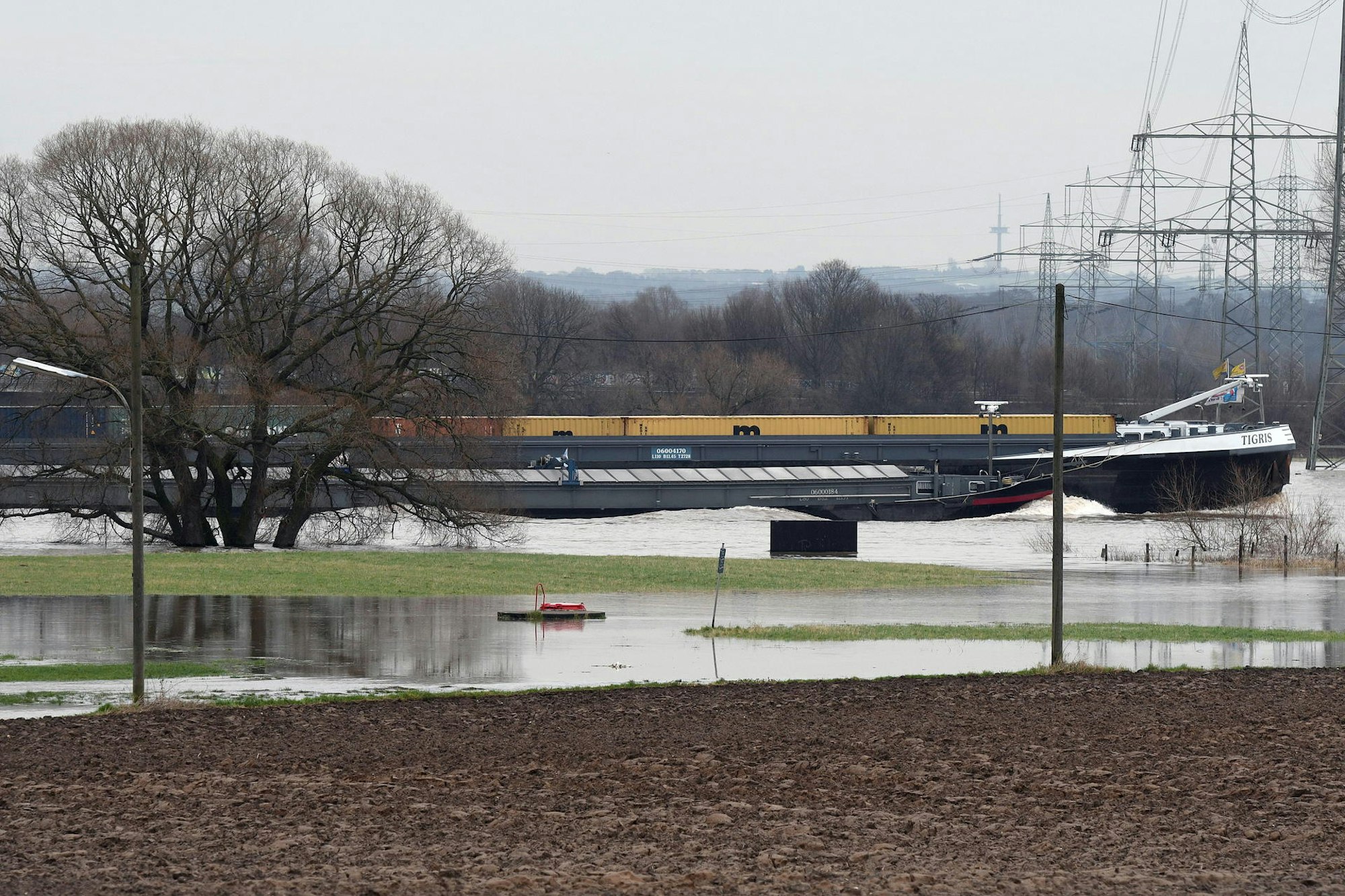 Köln Hochwasser 060118