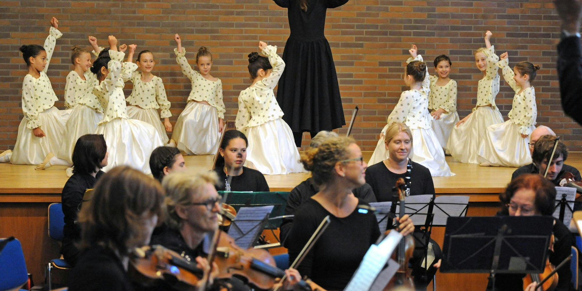Auch das passte zu Beethovens Geburtstag: der Auftritt der Tanzwerkstatt gemeinsam mit der musikalischen Akademie im Haus der Kunst