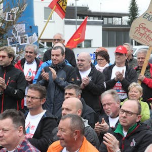 Im März hatten die Mitarbeiter gegen die Schließung des Werks protestiert.