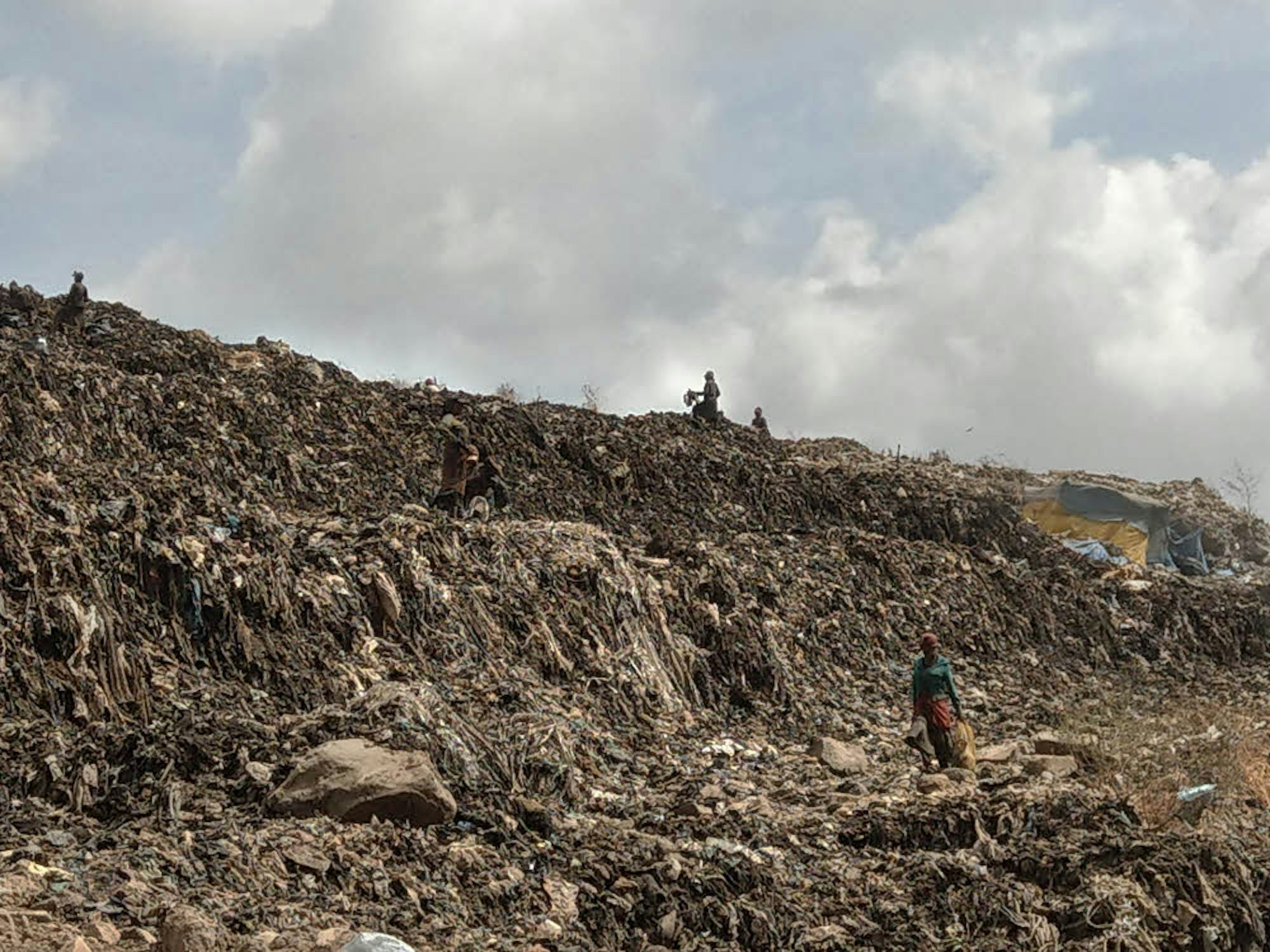 Die Müllberge von Addis Abeba: Das Plastik darin könnte für das rohstoffarme Land Äthiopien eine wertvolle Ressource sein.