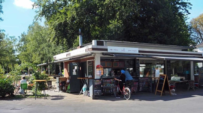 Der Emma-Kiosk am Südpark.