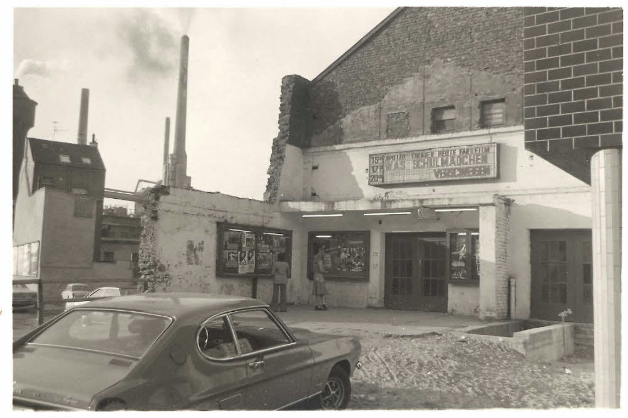 Vergangene Kino-Herrlichkeit an der Kalker Hauptstraße: Das 1975 geschlossene Apollo-Kino.