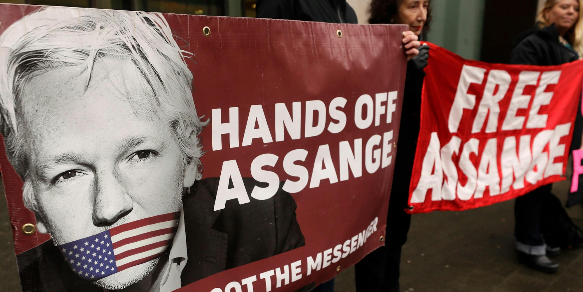Assange Unterstützer