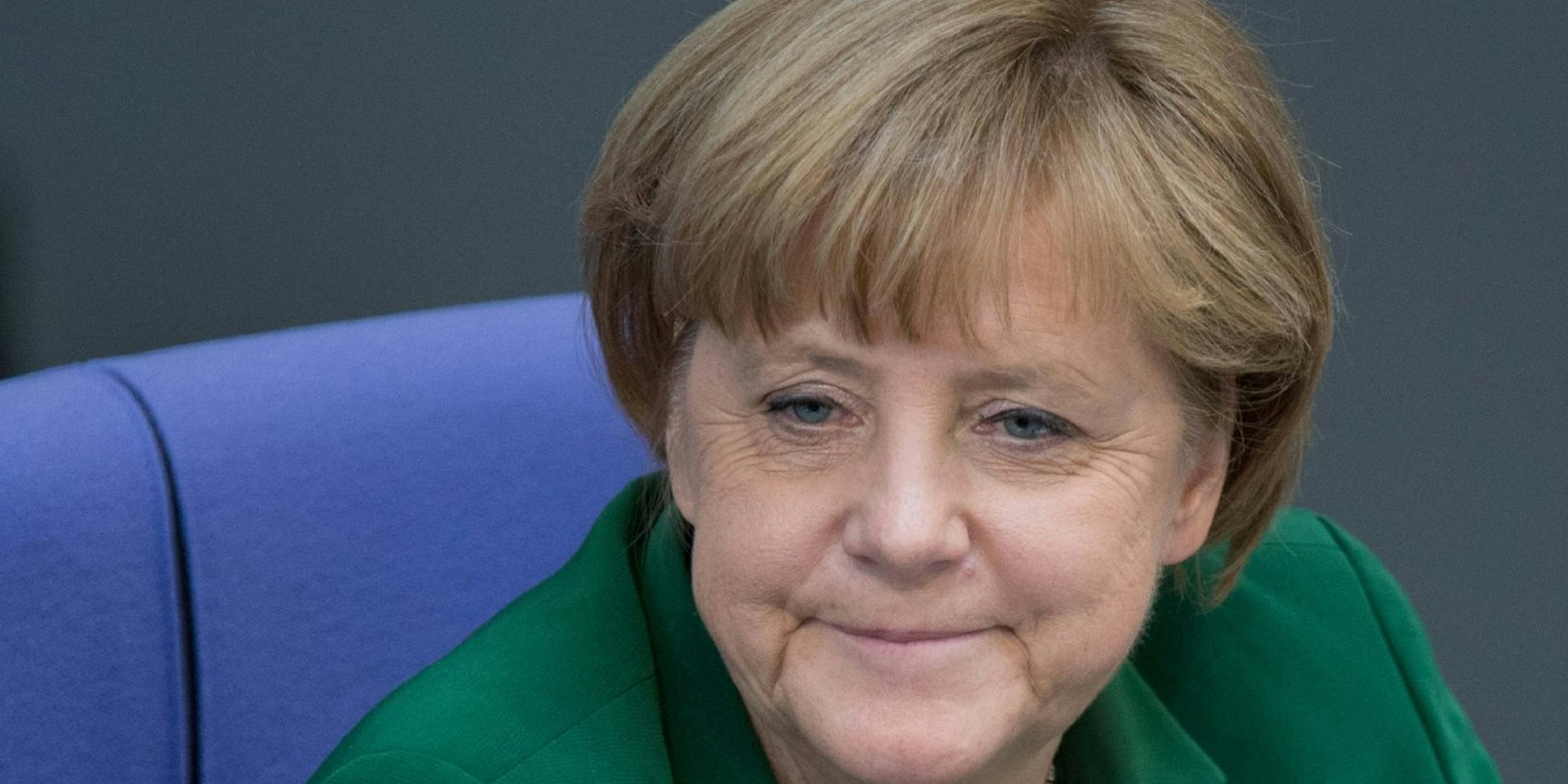 Bundeskanzlerin Angela Merkel .