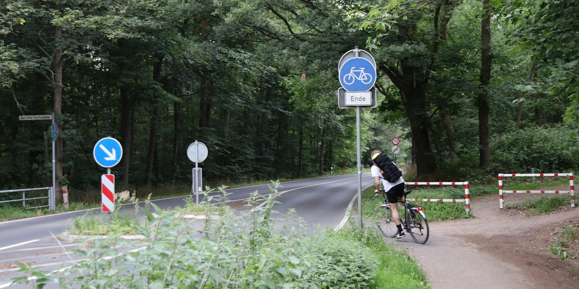 Radweg Dünnwald