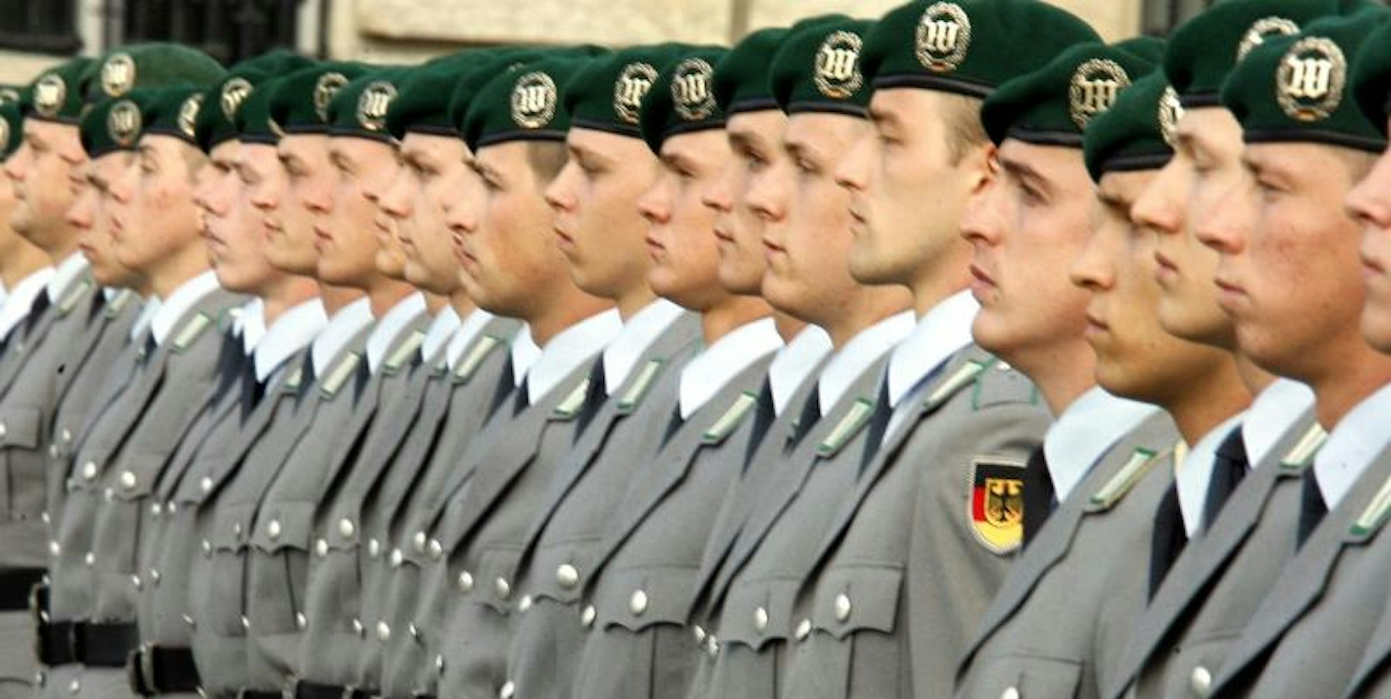 Symbolbild: Rekruten der Bundeswehr
