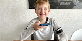 Der zehnjährige Jan Hilger hat sich für die KiRaKa-Sendung auf WDR 5 ein Rätsel ausgedacht und gesprochen.