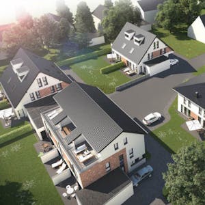 Ein kleines, aber feines Neubaugebiet soll in Bedburg-Kaster entstehen.Doppelhaushälften und Reihenhäuser sowie ein freistehendes Haus sollen Paaren und jungen Familien Wohnraum bieten.
