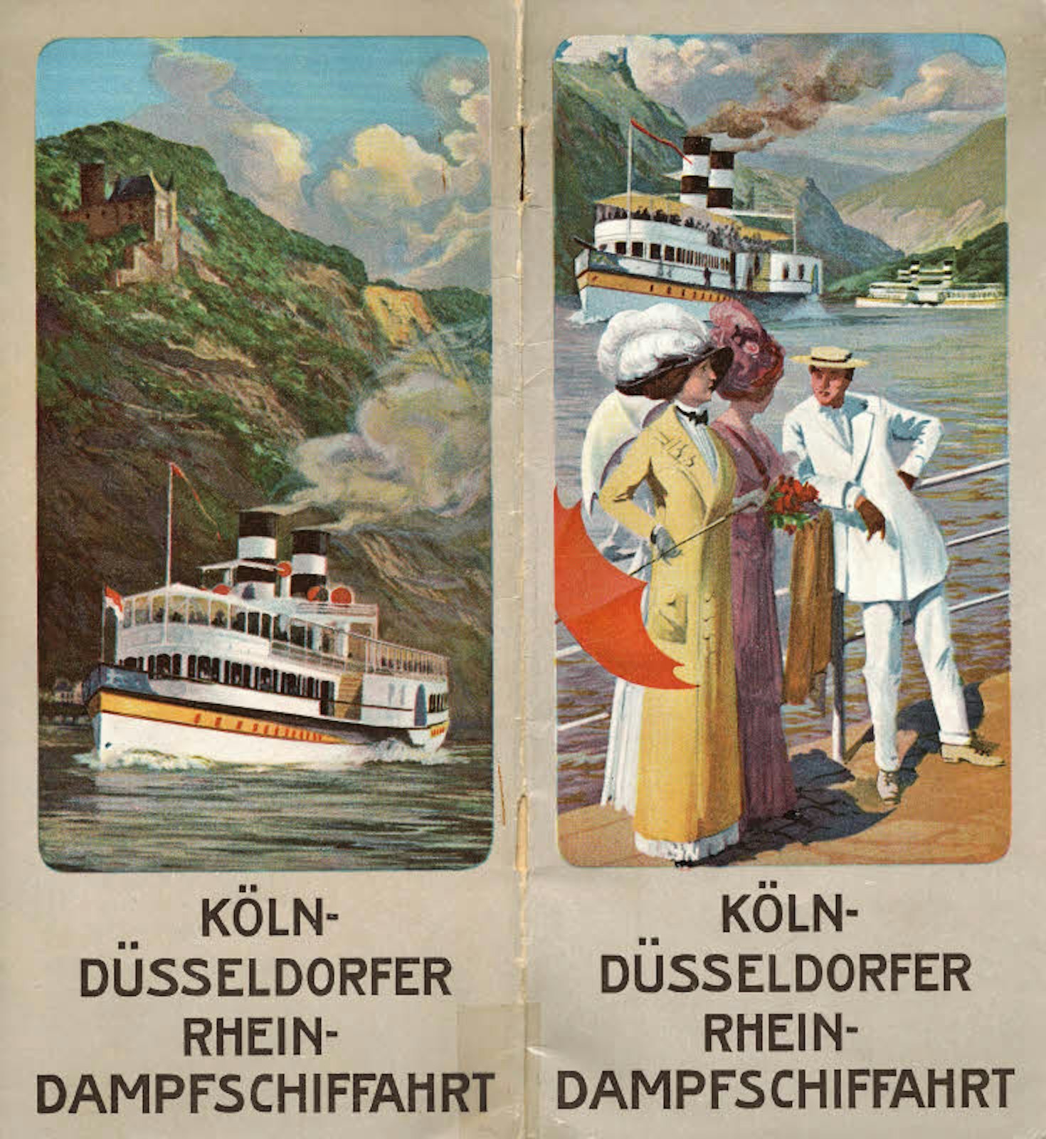 Ein Werbeprospekt von 1913.