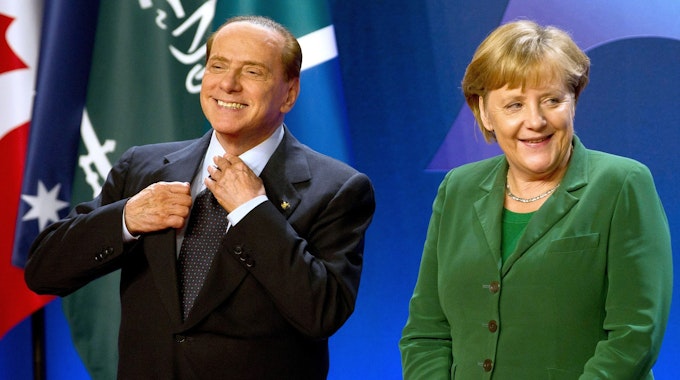Merkel Berlusconi